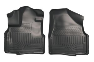 Honda Odyssey Floor Liners - Front - Husky Liners - WeatherBeater - Black - `11-`12